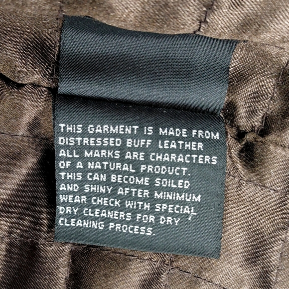 Durkee's Express | Vintage Buffalo Leather Jacket - Picture 10 of 14